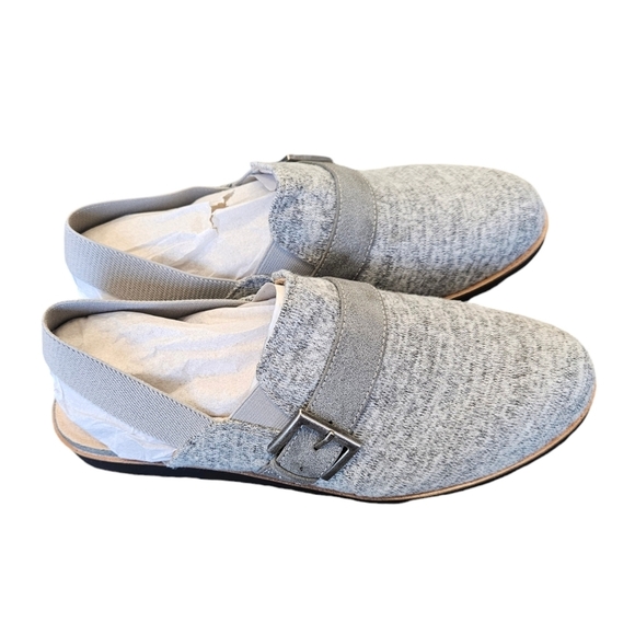 Lifestride Velocity 2.0 Zaida Light Gray Slingback Flats Mules NEW Womens - Picture 2 of 7